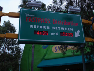 Disneyland Wait Times and Queueing Theory and Impact of Fast Pass