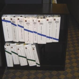 visual management library book checkou