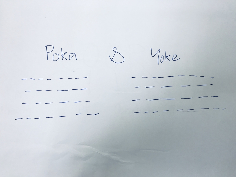 What Does PokaYoke Mean? 6sigma