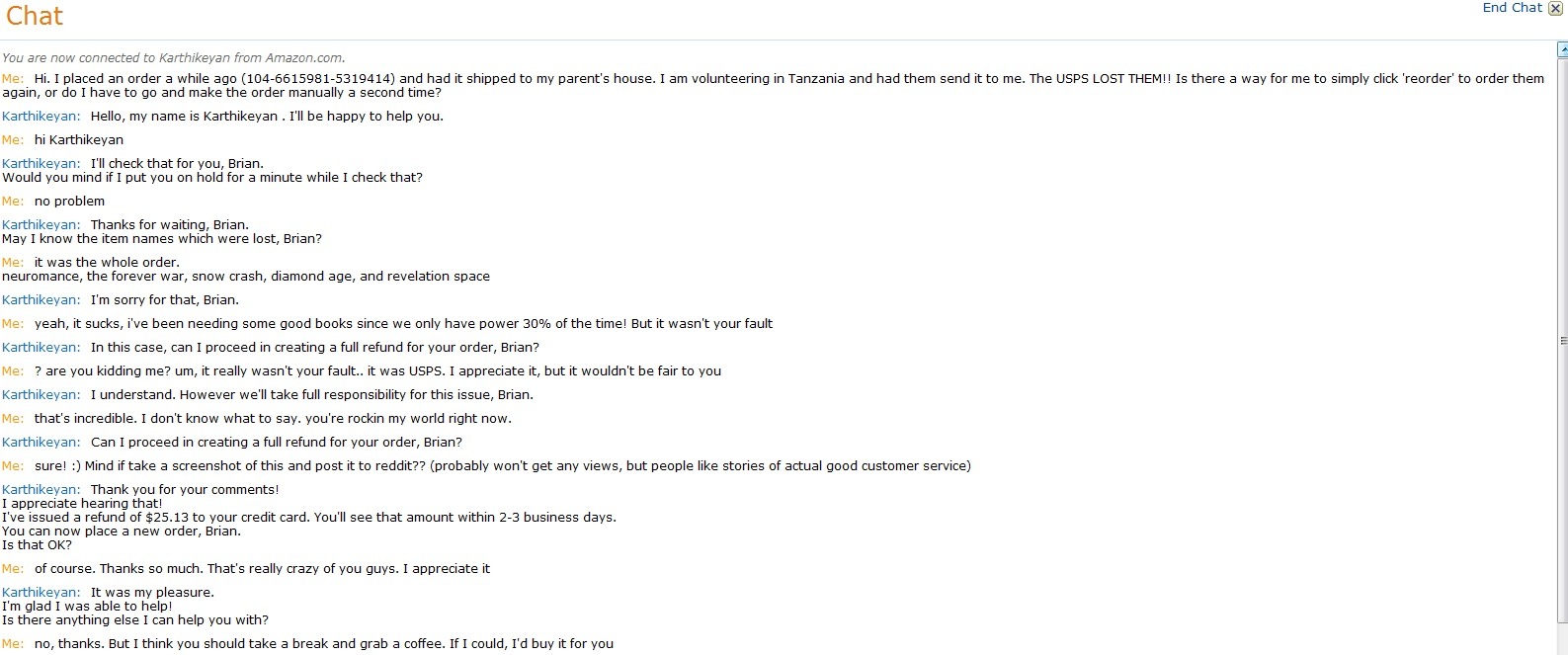 good customer service example customer service software