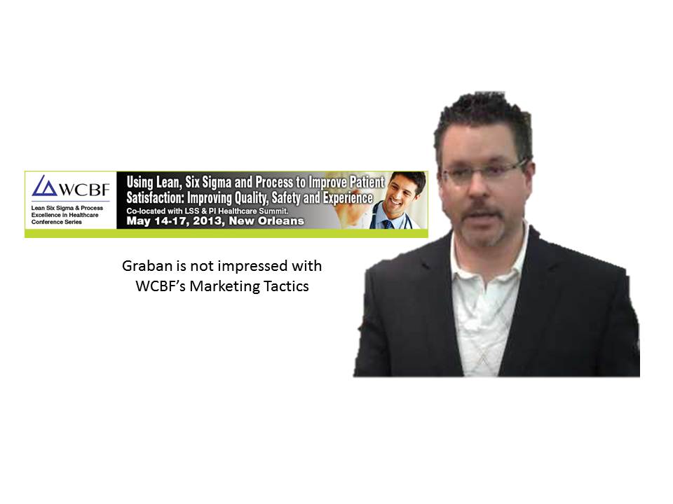 graban-is-not-impressed-4 mark graban doesn't like wbcf conference organization