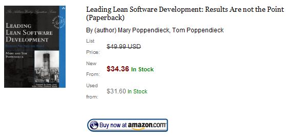 leading-lean-software-development-poppendieck leading lean software development book poppendieck