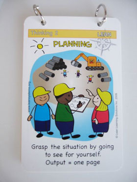 lean tools pocket cards planning