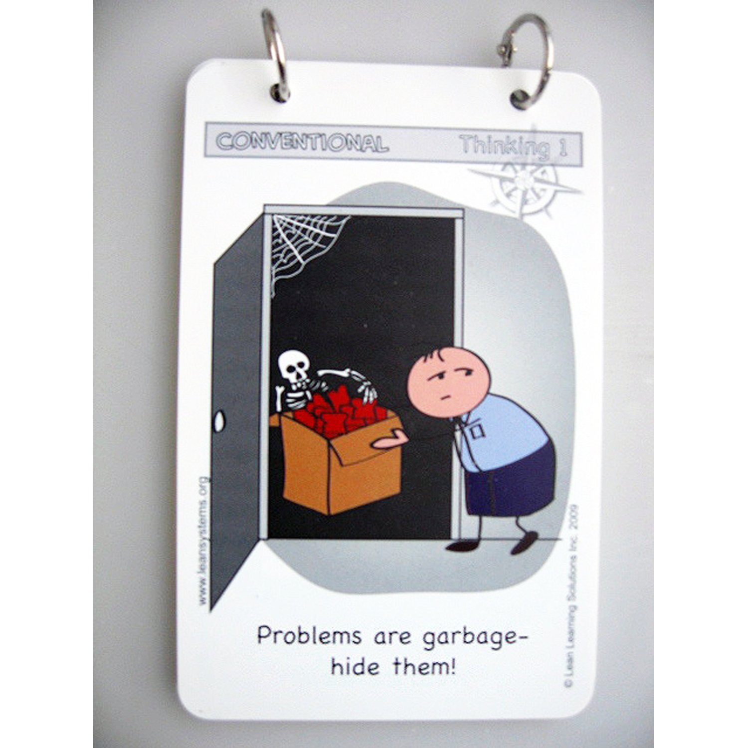 lean tools pocket cards, heijunka