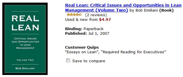 real lean a misnomer?