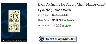six-sigma-for-supply-chain-management-james-martin lean six sigma supply chain book