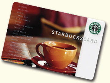 starbucks gift card