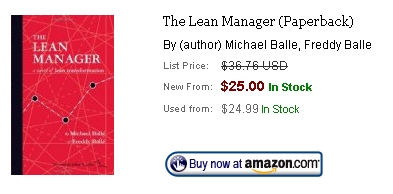 the-lean-manager-michael-balle michael balle the lean manager book