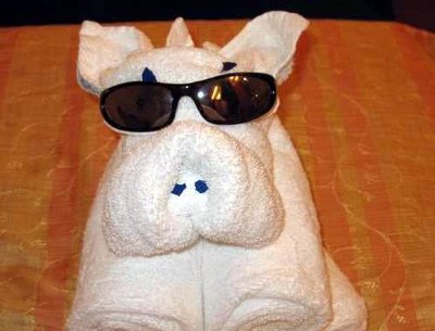 towel-animals-dog towel animals dog