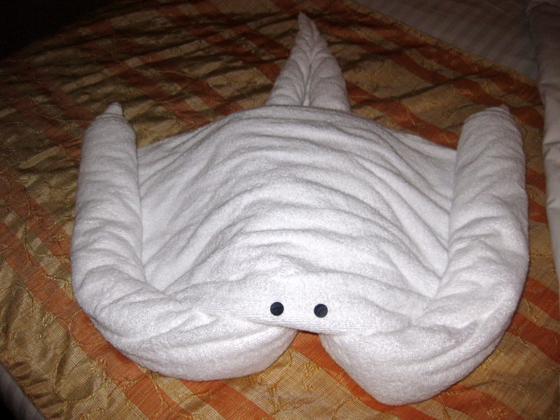 towel-animals-fish towel animals fish