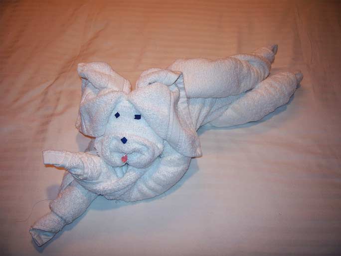 towel-animals-poodle towel animals poodle