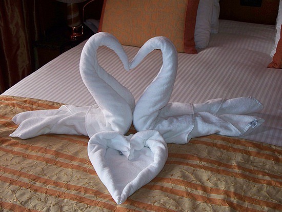 towel-animals-swan towel animals swan