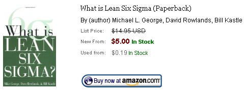 what-is-lean-six-sigma-george what is six sigma book